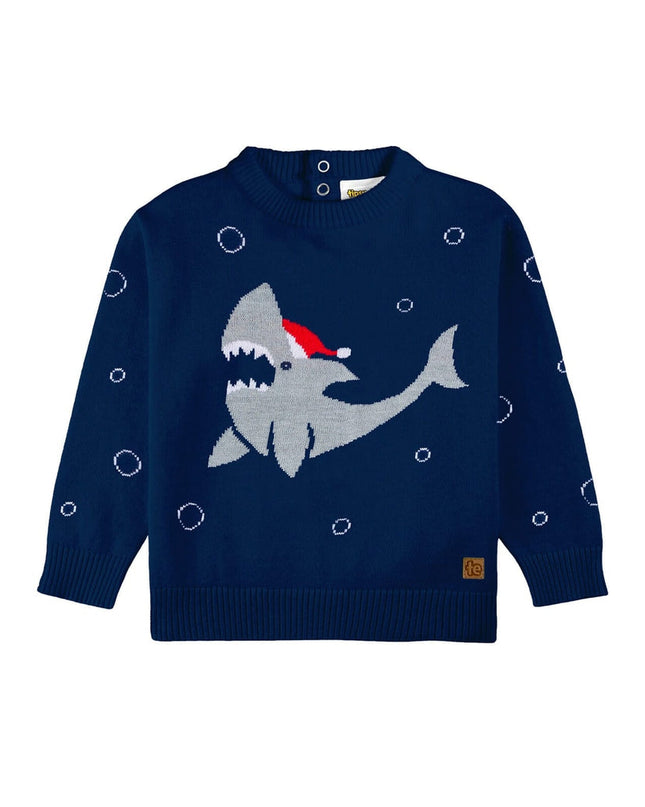 Baby Boy's Sea Sleigher Ugly Christmas Sweater