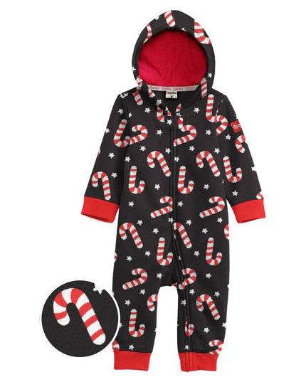 Baby Girl's Candy Cane Lane Jumpsuit