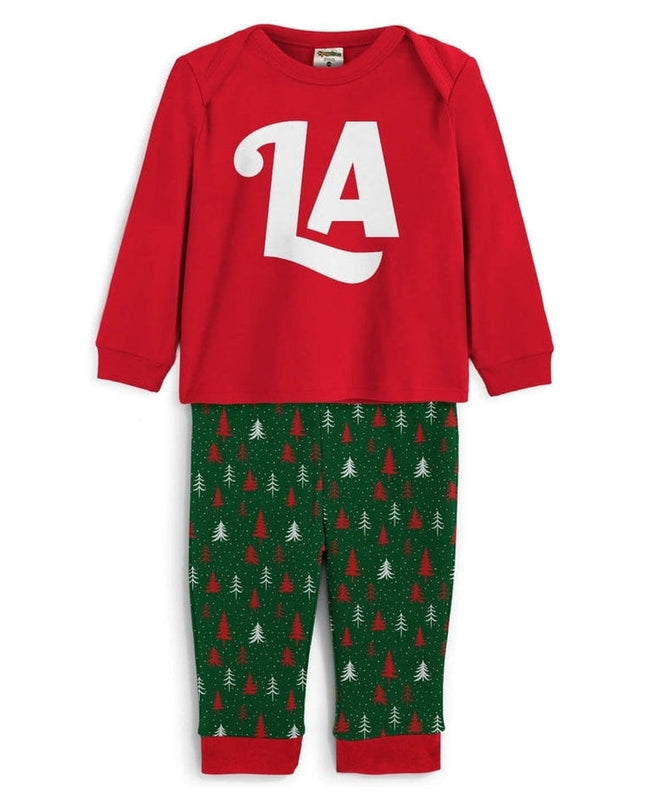 Baby Girl's Fa La La Pajama Set
