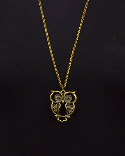 Collier - Hibou Grand-duc I