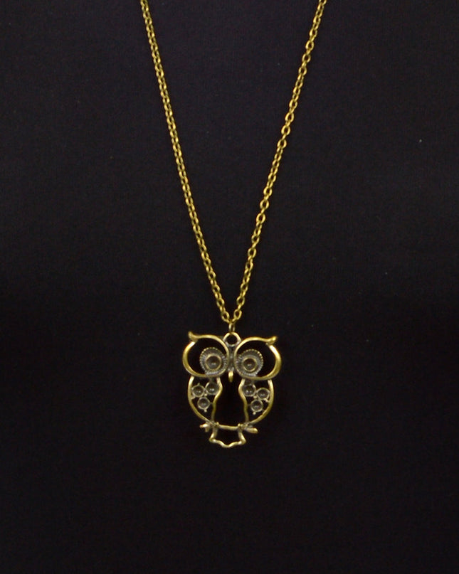 Collier - Hibou Grand-duc I