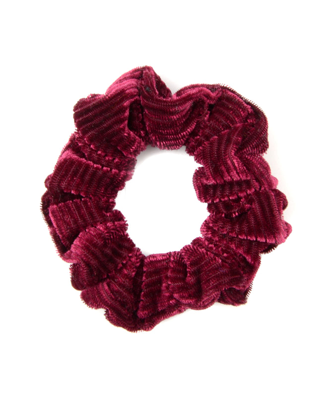Burgundy Velvet Hair Tie
