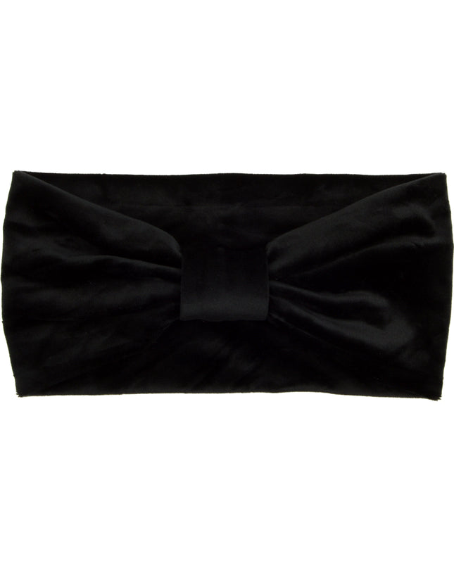 Bandeau en velours noir