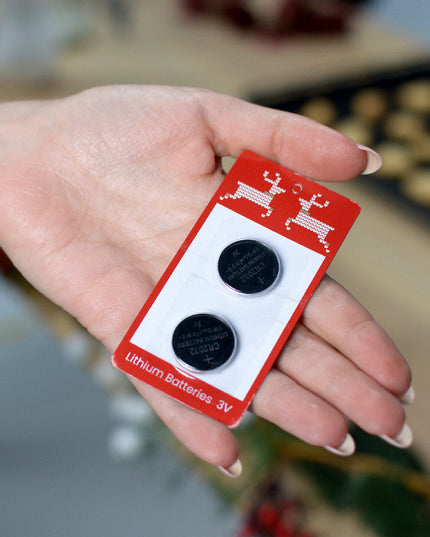 Extra Batteries for LED Christmas Sweaters