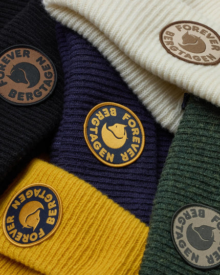 Bonnet en laine Fjällräven Bergtagen - Noir classique
