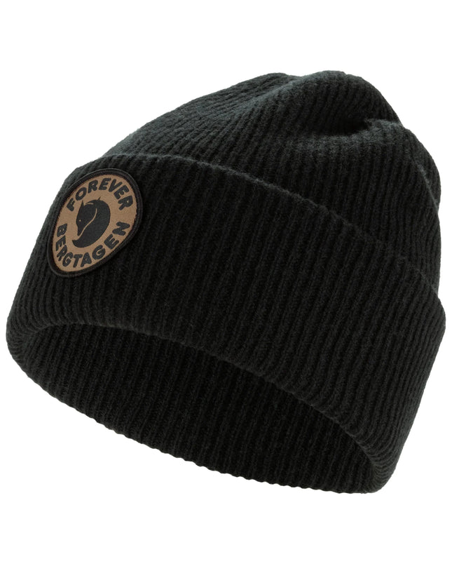 Bonnet en laine Fjällräven Bergtagen - Noir classique