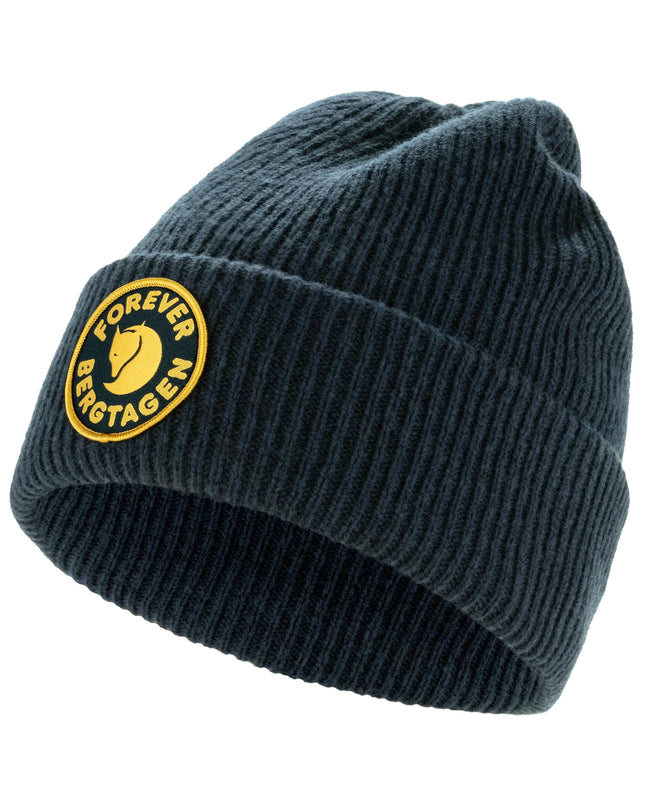 Bonnet en Laine Fjallraven Bergtagen - Bleu Marine Foncé
