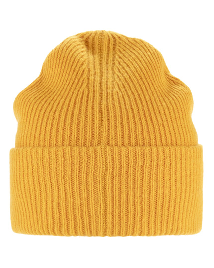 Bonnet en laine Fjällräven Bergtagen - Jaune moutarde