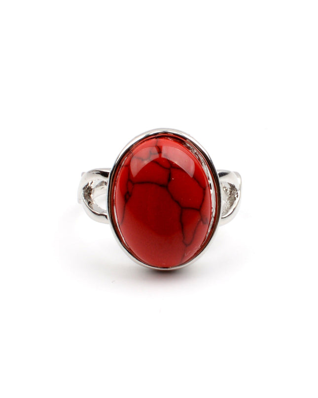 Bohemian Red One Ring