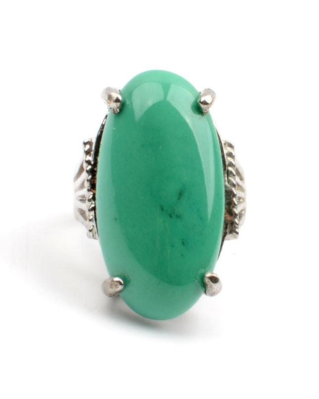 Bague bohème verte - Un look élégant et naturel