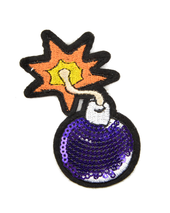 Patch - Bombe violette