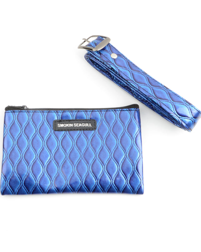 Sac banane matelassé bleu | Accessoires outlet pour enfants et adultes