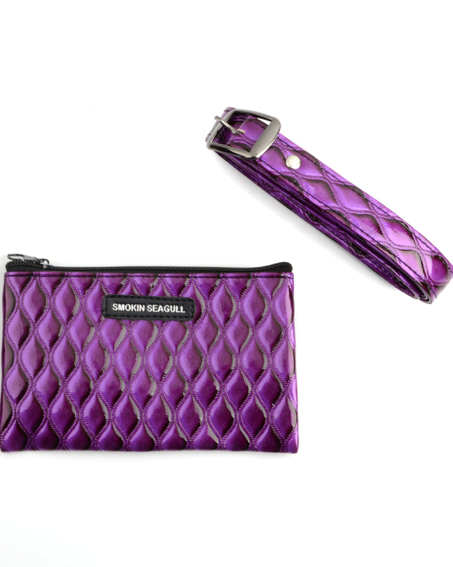 Sac banane matelassé violet | Accessoires en édition limitée pour tous