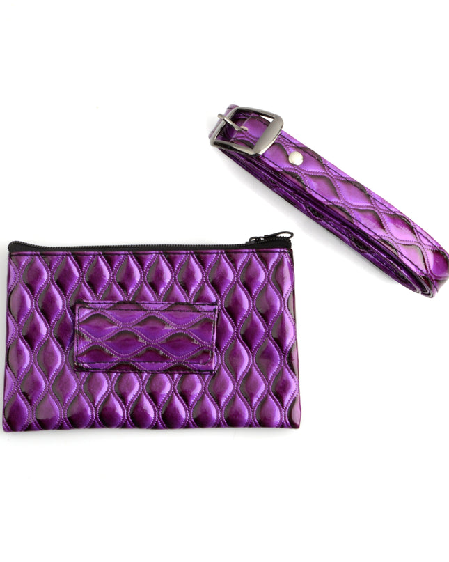 Sac banane matelassé violet | Accessoires en édition limitée pour tous