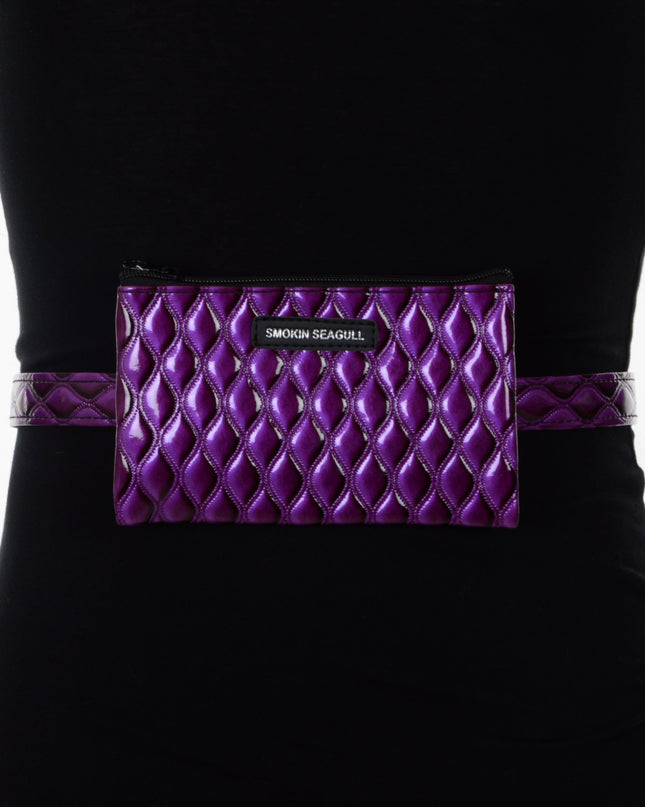 Sac banane matelassé violet | Accessoires en édition limitée pour tous