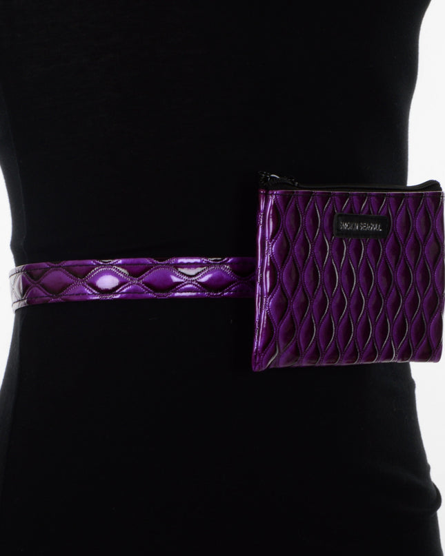 Sac banane matelassé violet | Accessoires en édition limitée pour tous