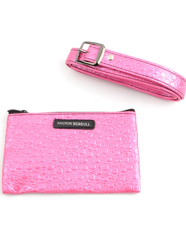 Sac banane rose à bulles | Accessoires élégants pour toutes