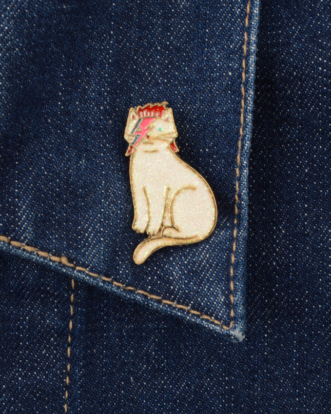 Broche - Accessoire chat Bowie pour Pâques