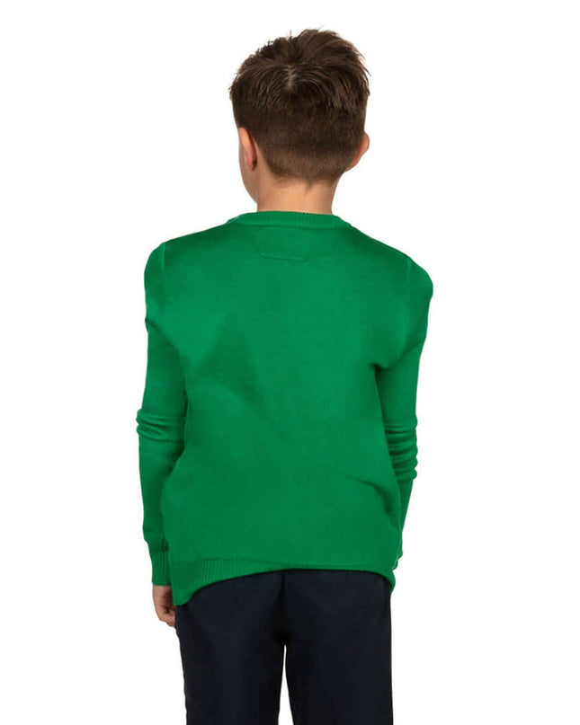 Boy's Pizza Tree Sweater