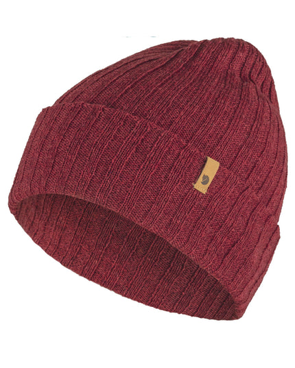 Chapeau Fjällräven Byron fin - Chêne rouge - Accessoire d'hiver élégant