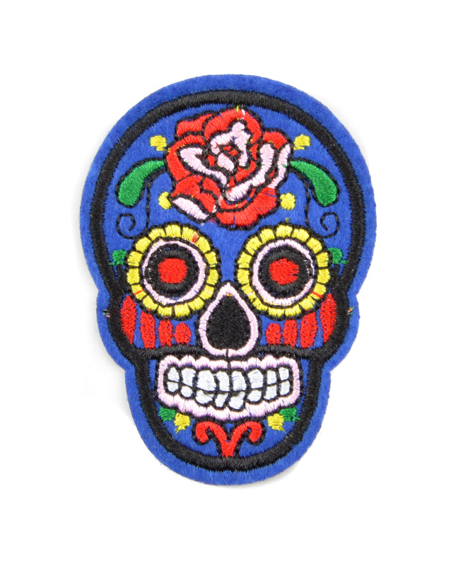 Écusson Calavera V - Accessoire de costume d'Halloween unique