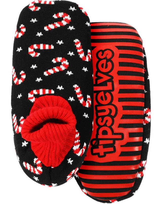 Candy Cane Lane Slipper Socks