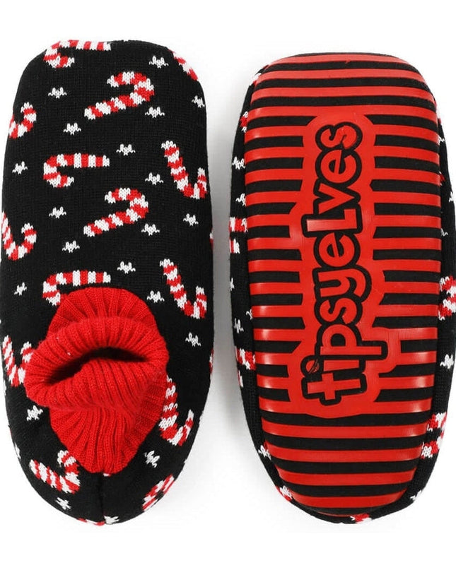Candy Cane Lane Slipper Socks