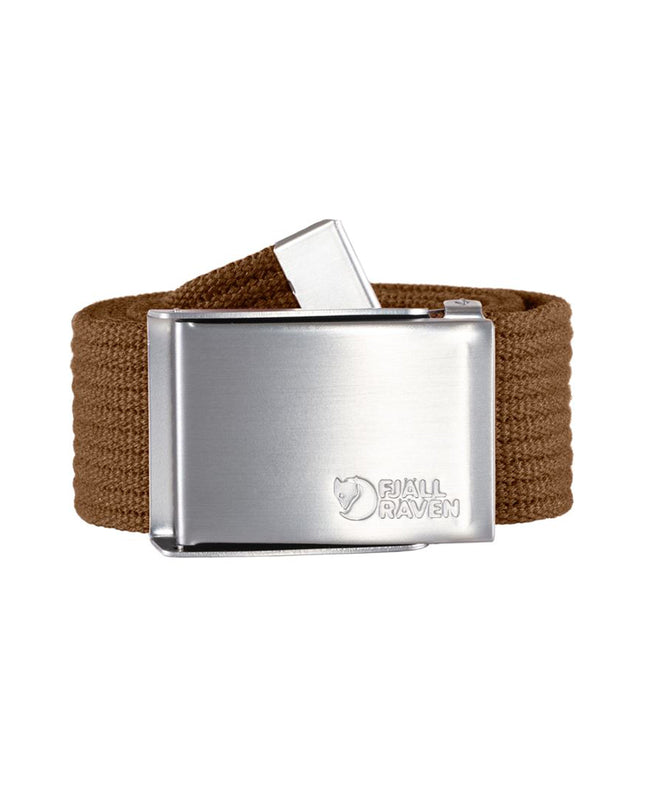 Ceinture en toile Fjällräven - Marron bois | Accessoire élégant
