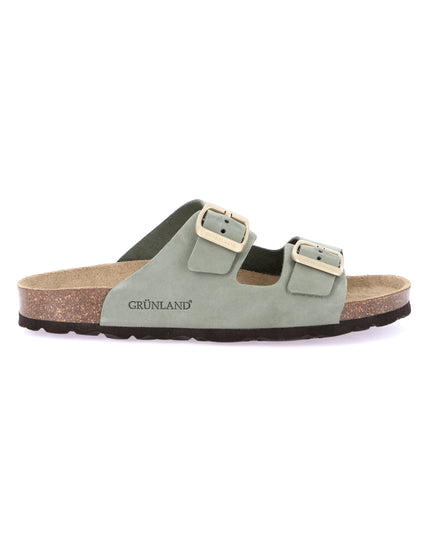 Grünland Salvia, pantoufles à double bride pour femmes