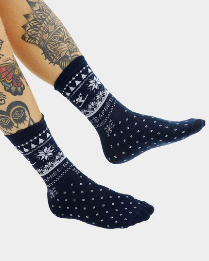Chaussettes unisexes de Noël après le ski pour un confort optimal