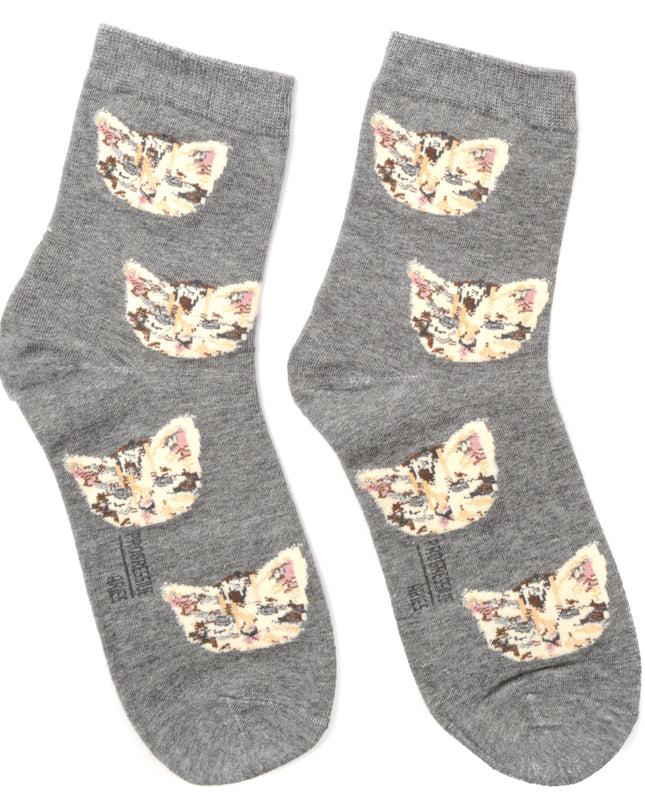 Chaussettes pour chats - Modèle gris Zokni