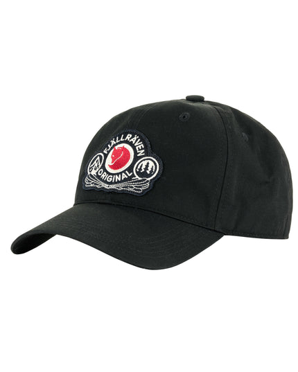 Casquette Fjällräven Classic Badge - Noire | Accessoires élégants