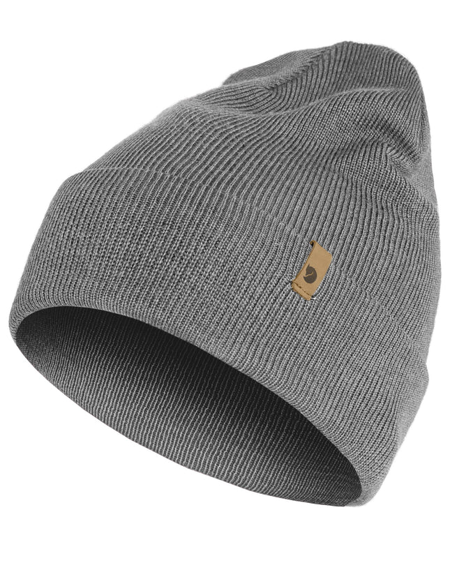 Bonnet Fjällräven Classic Knit - Gris | Tricot douillet pour l'hiver