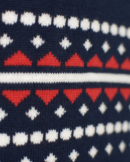 Organic Cotton Frosted Pearl Couple Sweater