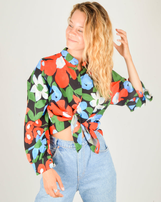 Blouse Nature Morte - Noire | Collections Limitées pour Tous les Âges
