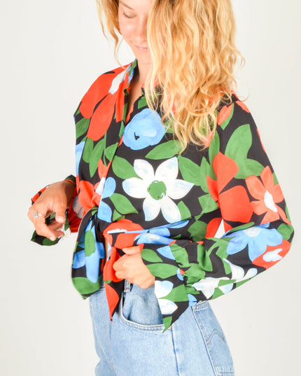 Blouse Nature Morte - Noire | Collections Limitées pour Tous les Âges