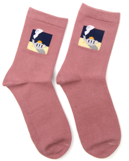 Chaussettes nature morte - Motif bouilloire