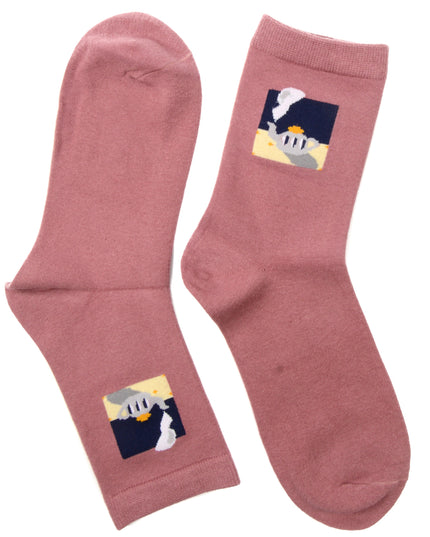 Chaussettes nature morte - Motif bouilloire
