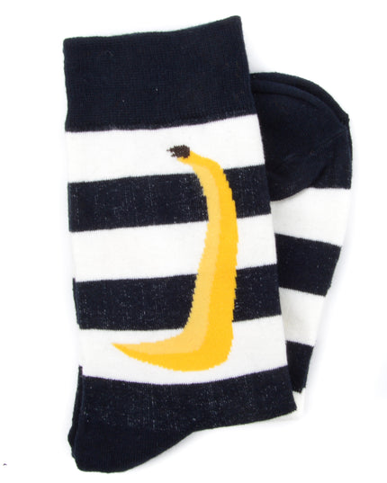 Chaussettes de Noël amusantes - Motif rayé Zokni