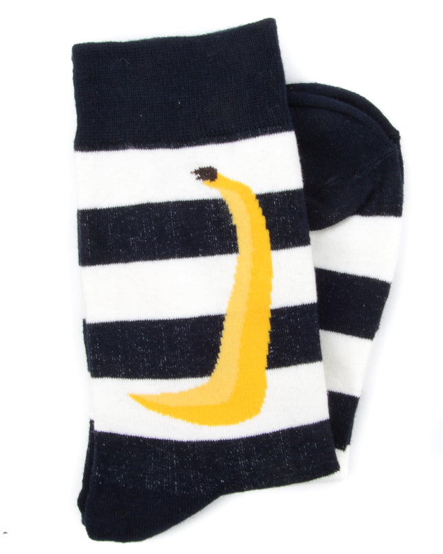 Chaussettes de Noël amusantes - Motif rayé Zokni