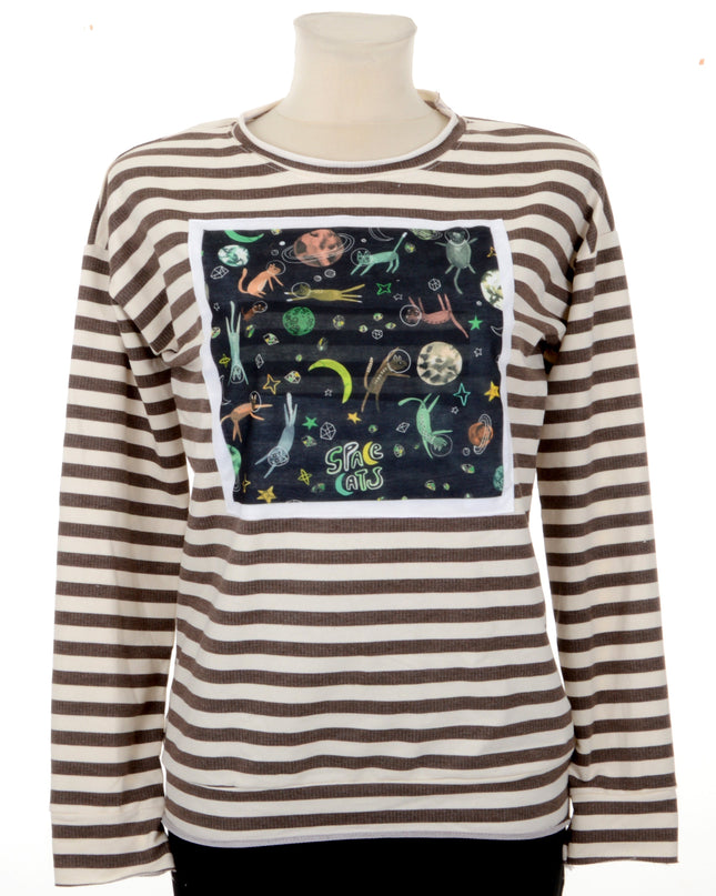 Pull - Chats de l'espace | Mots-clés : Tous les pulls de Noël