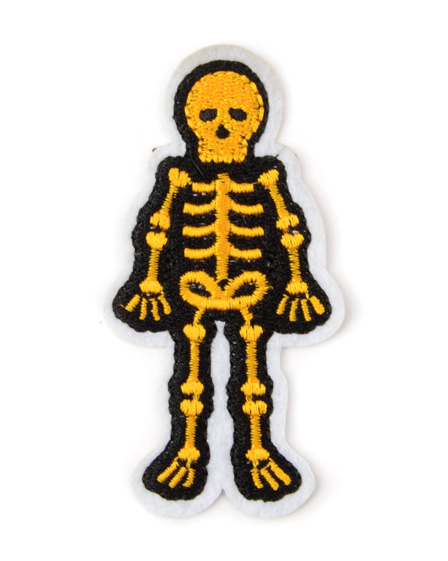Écusson squelette - Accessoire de costume d'Halloween unique