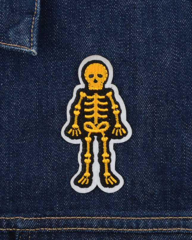 Écusson squelette - Accessoire de costume d'Halloween unique