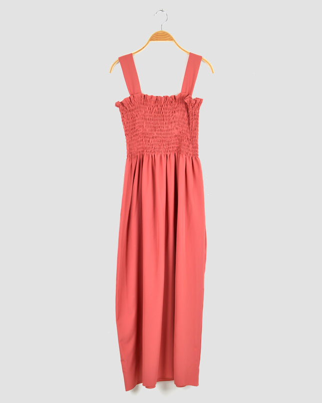 Robe midi - Mauve