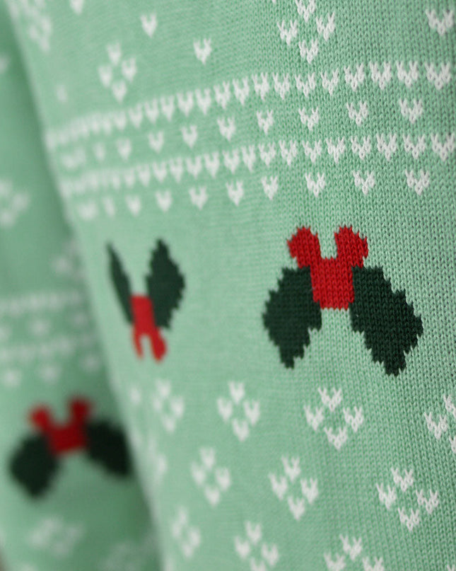 Christmas Sweater for Men Green Sweet Christmas Design