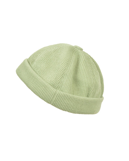 Bonnet Docker tricoté - Accessoires de Noël menthe