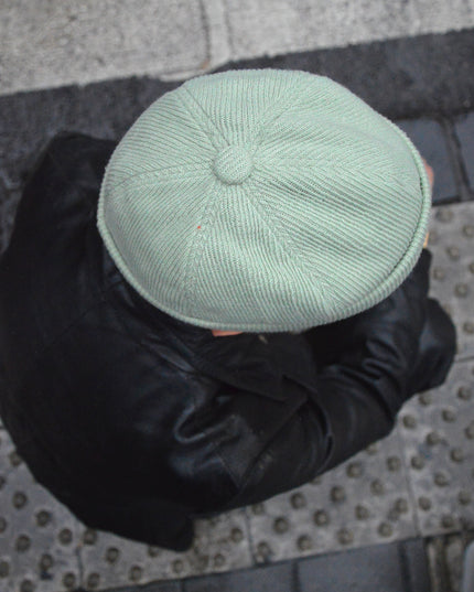 Bonnet Docker tricoté - Accessoires de Noël menthe