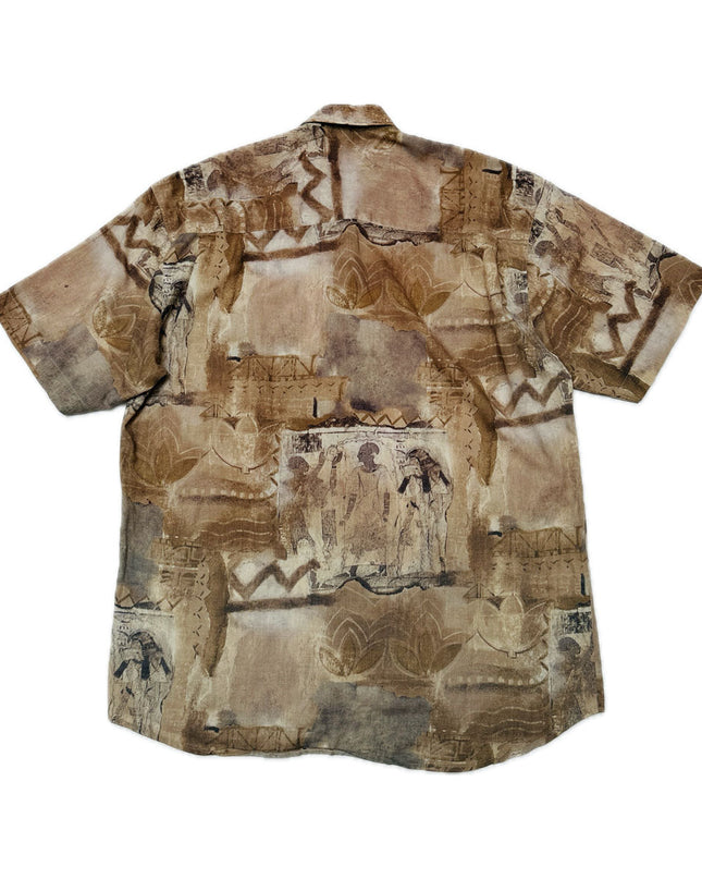 Chemise vintage - Motif égyptien