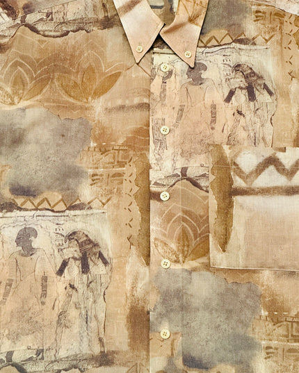 Chemise vintage - Motif égyptien