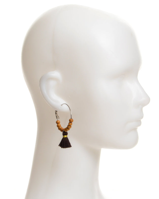 Boucles d'oreilles perlées